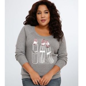 Torrid lipstick sweater